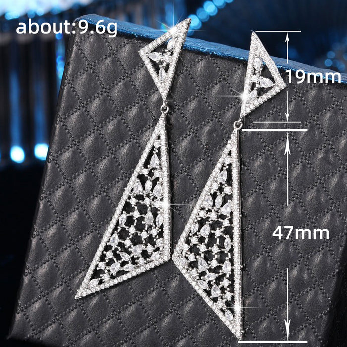 Pendientes de estrella de cinco puntas, pendientes huecos geométricos, estilo japonés y coreano.