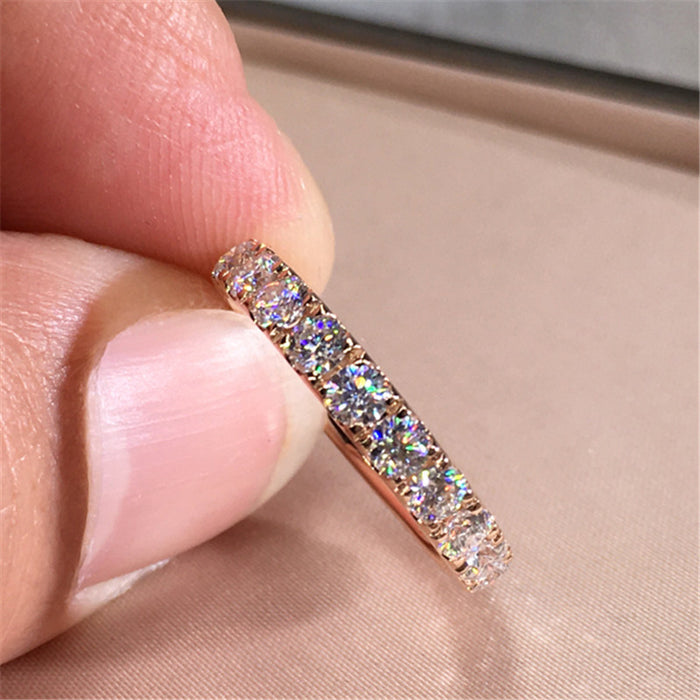Gold Ring European and American Trendy Men's and Women's Rings