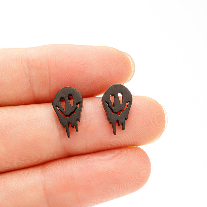 Horse Head Stainless Steel Stud Earrings - Unique and Stylish Animal Jewelry