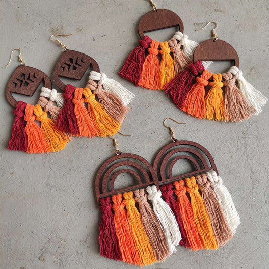 Bohemian Tassel Earrings for a Stylish Look