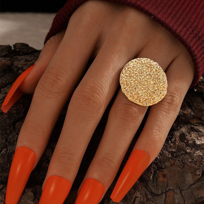 Bohemian retro ethnic style round ring