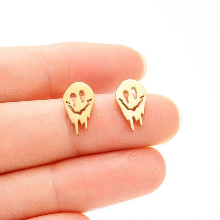 Horse Head Stainless Steel Stud Earrings - Unique and Stylish Animal Jewelry