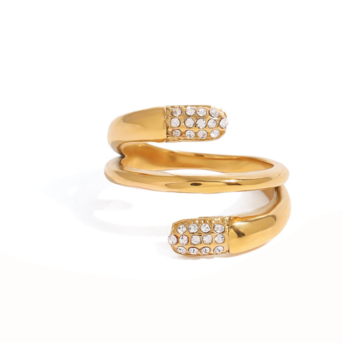 Stainless steel stacking rings