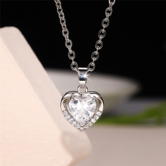 Love Pendant Simple Women's Valentine's Day Necklace
