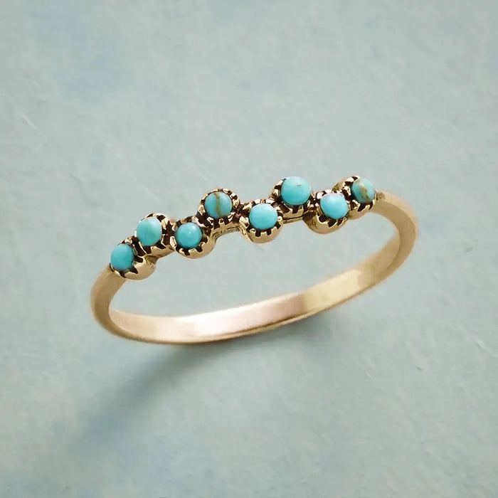 Anillo de moda y personalizado para mujer, anillo para el dedo índice, joyería para el viaje diario.