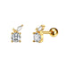 Earrings Stainless Steel 6G Personality Ear Bone Stud Female Small Earrings - wallojewerly 