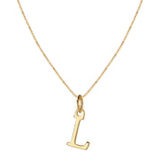 Gold alloy 26 English letter necklace - wallojewerly 