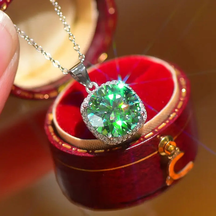 Emerald Cut Necklace