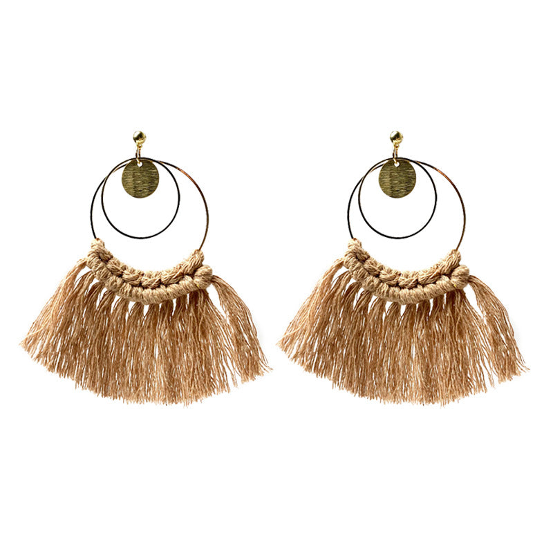 Bohemian Tassel Earrings for a Stylish Look