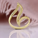 Linear ring design ring micro inlaid jewelry women - wallojewerly 