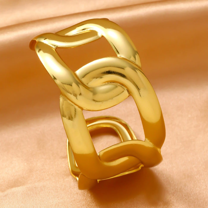 Wholesale 304 Stainless Steel Wide Open Cuff Bracelets with Irregular Shapes, Striped Textures, and Floral/Scallop Embossing