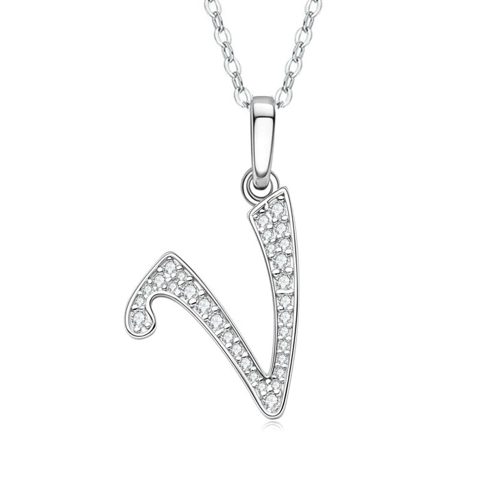 Letter Pendant Necklace