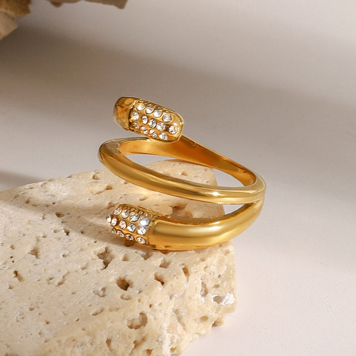 Stainless steel stacking rings