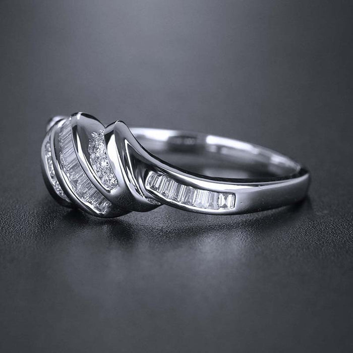 Personalized Christmas gift ring irregular temperament design ring