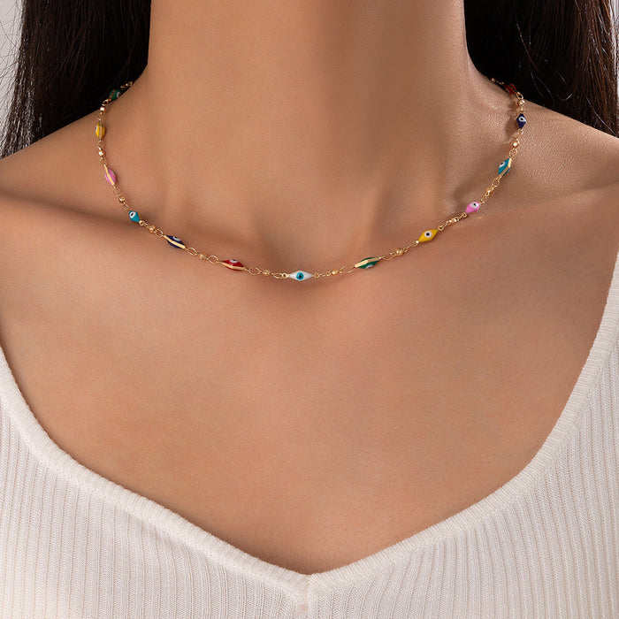 Moon & Star Multi-Layer Necklace Set - Geometric Triple-Layer Chain