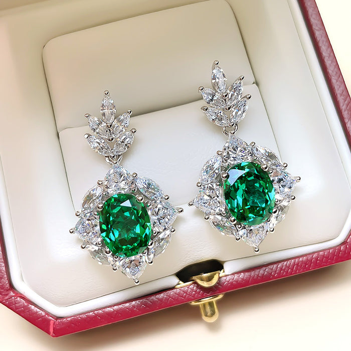Vintage floral earrings