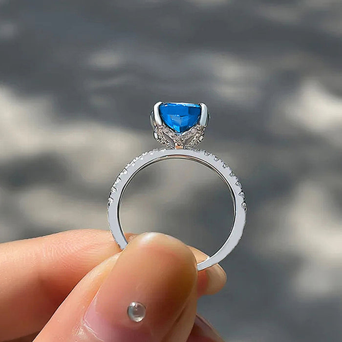 Anillo de bodas en forma de V, regalo para pareja