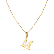 Gold alloy 26 English letter necklace - wallojewerly 