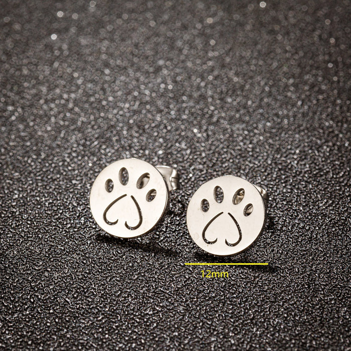 Penguin Stainless Steel Stud Earrings - Cute and Playful Animal Jewelry