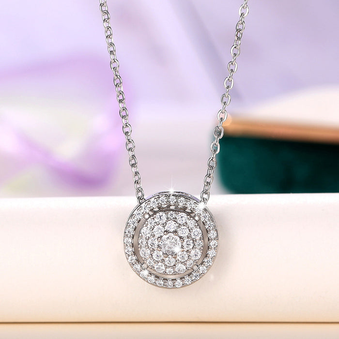 Gypsophila Pendant Necklace Niche All-match Clavicle Chain Jewelry