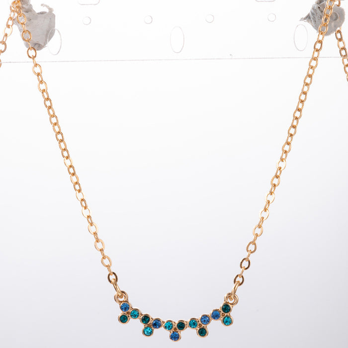 LOVE Chain Necklace - Triple-Layer Geometric Jewelry for Women