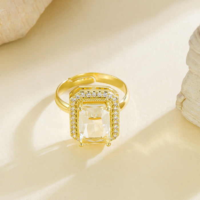 Wholesale emerald and diamond square rings