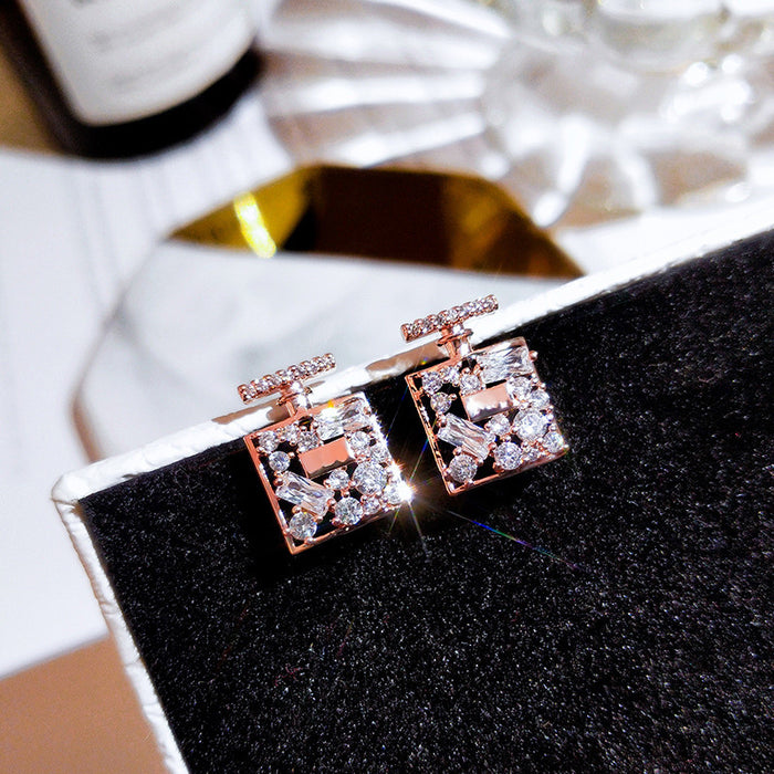 Perfume Box Earrings Fashion Design Earrings