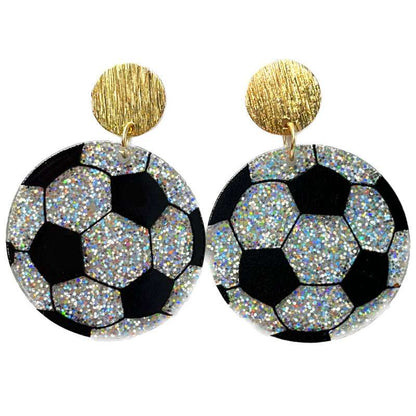 Fluorescent Acrylic Ball Collection Earrings