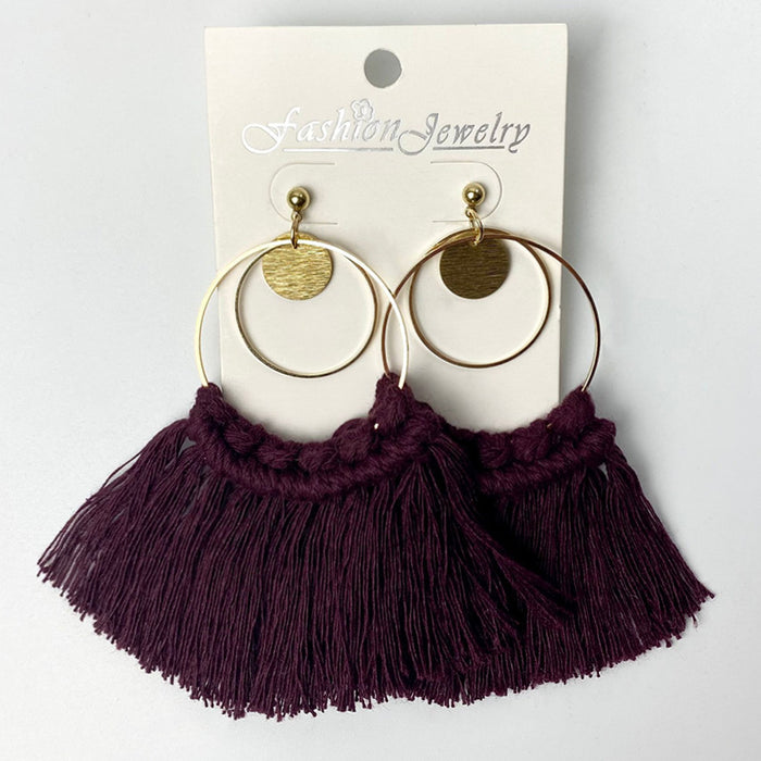 Bohemian Tassel Earrings for a Stylish Look