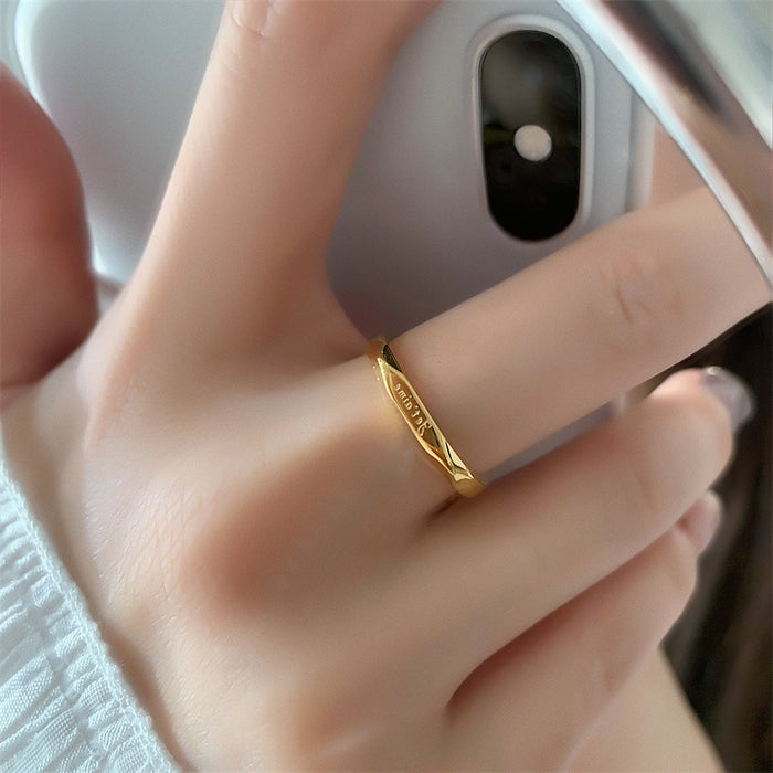 Wholesale 18K gold plated sunburst pattern rings