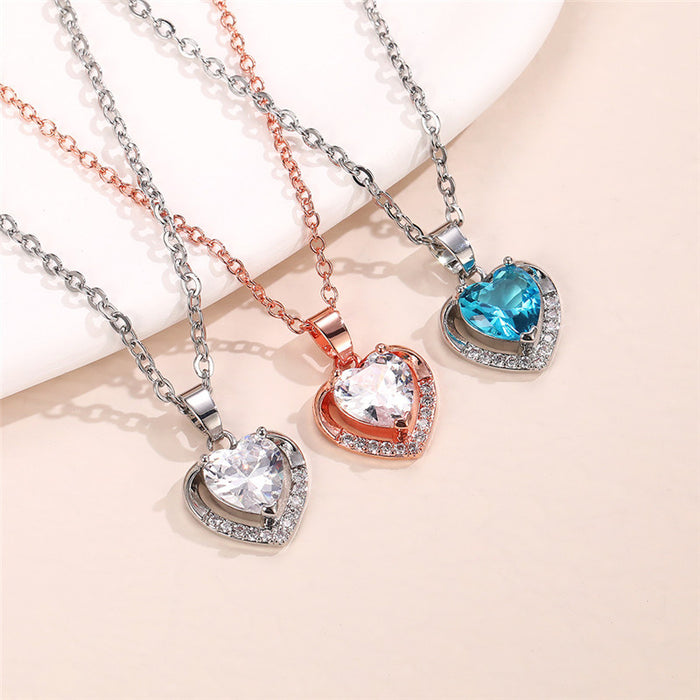 Love Pendant Simple Women's Valentine's Day Necklace