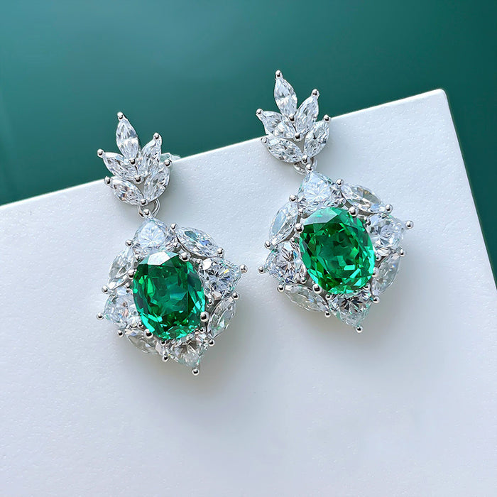 Vintage floral earrings