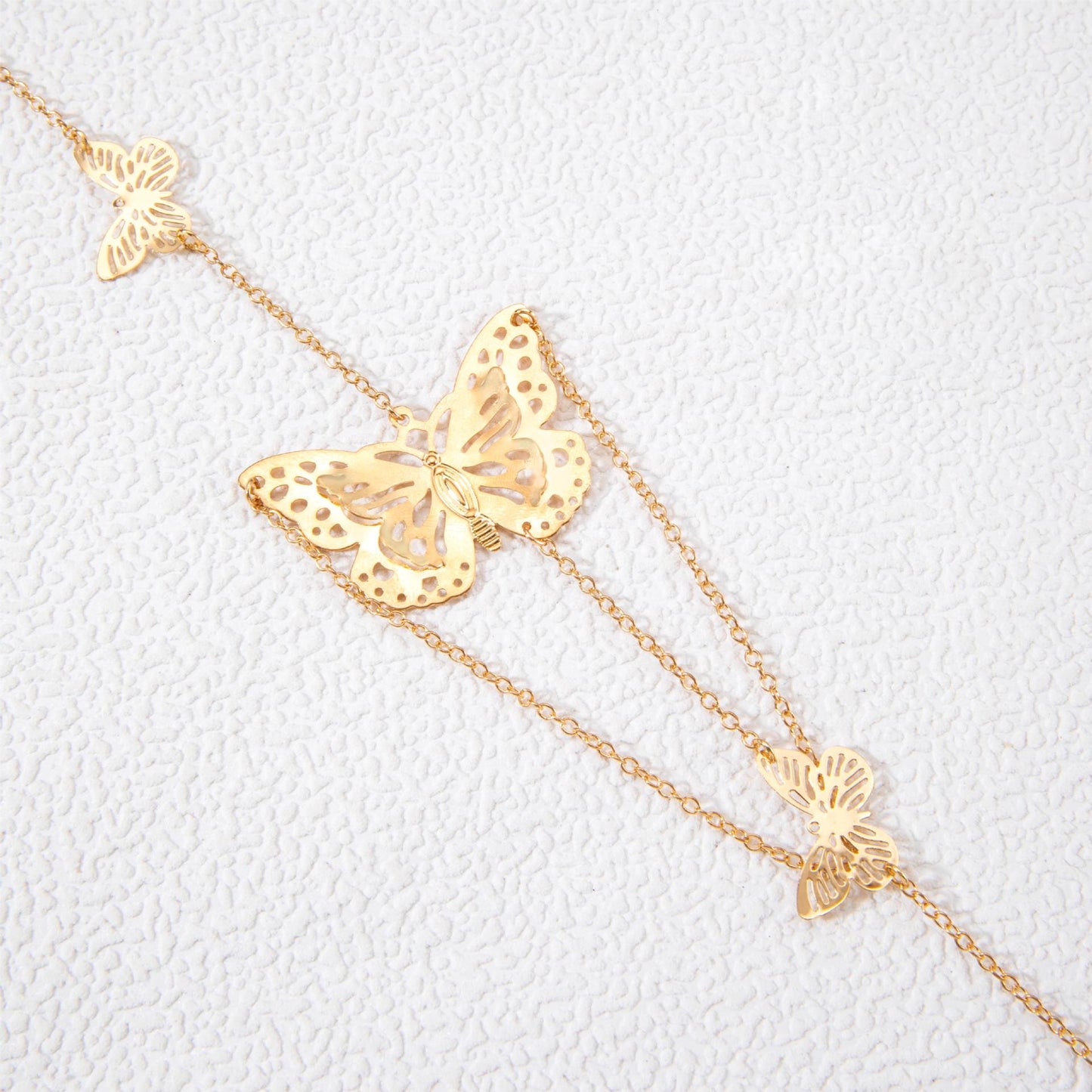 ethnic style butterfly arm chain creative design adjustable arm chain