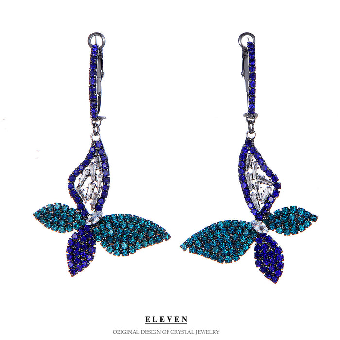 Sweetheart Tassel Earrings - Zircon Chain Jewelry with a Chic Design