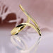 Linear ring design ring micro inlaid jewelry women - wallojewerly 