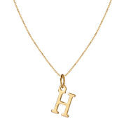 Gold alloy 26 English letter necklace - wallojewerly 