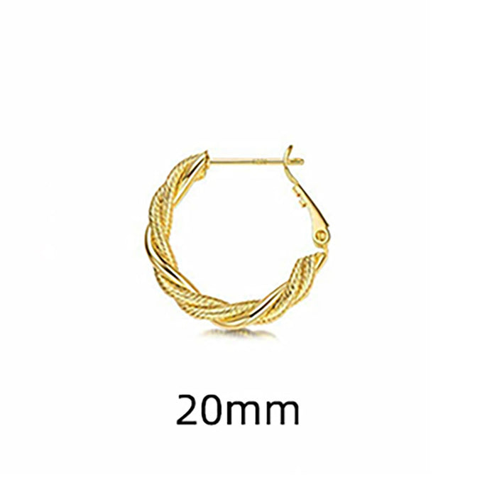 Personalized big hoop earrings 2023 new European and American style earrings