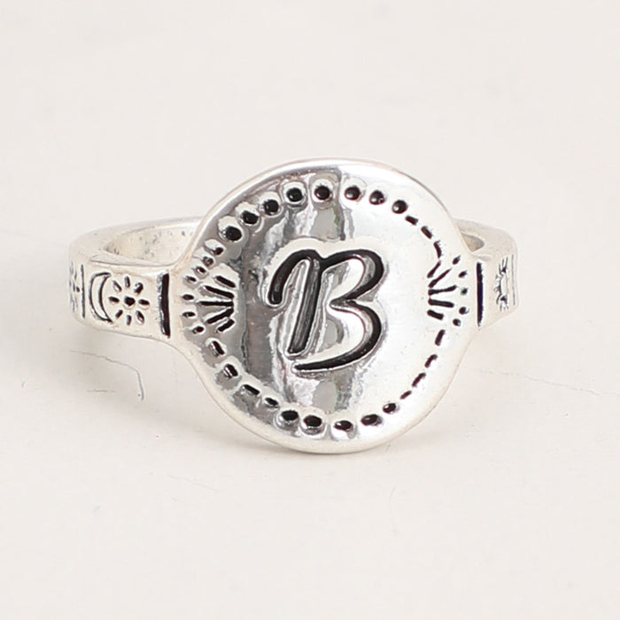 Artistic Vintage Snake & Spider Animal 3D Carved Single-Layer Ring – Butterfly Geometric Handwear