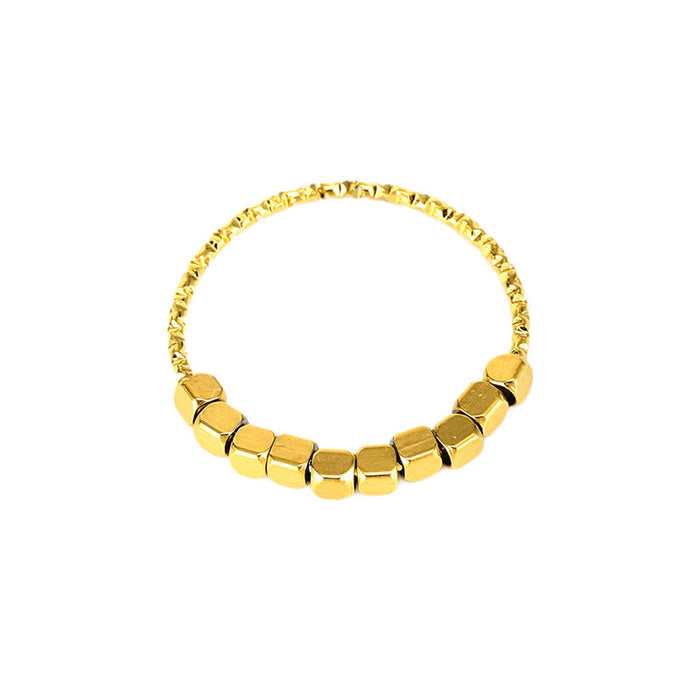 Wholesale genuine gold-plated artificial silver open rings