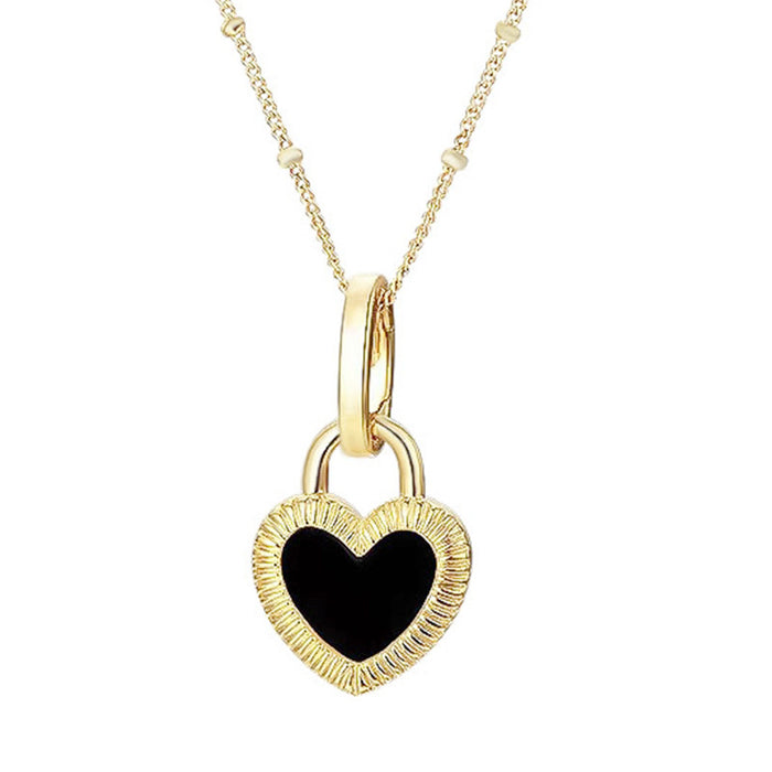 Heart Drop Vintage Necklace