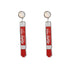 Color whiteboard pen acrylic earrings - wallojewerly 