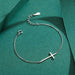 S925 Silver Cross Bracelet