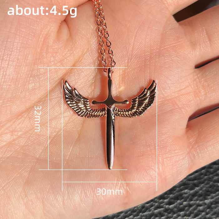 Wings Pendant Necklace Angel Wings Fashion Necklace