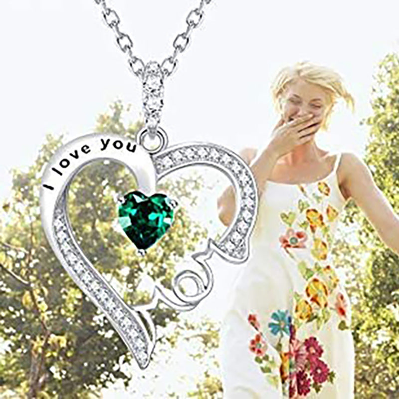 Letter Love Pendant Women's Mother Gift Clavicle Chain
