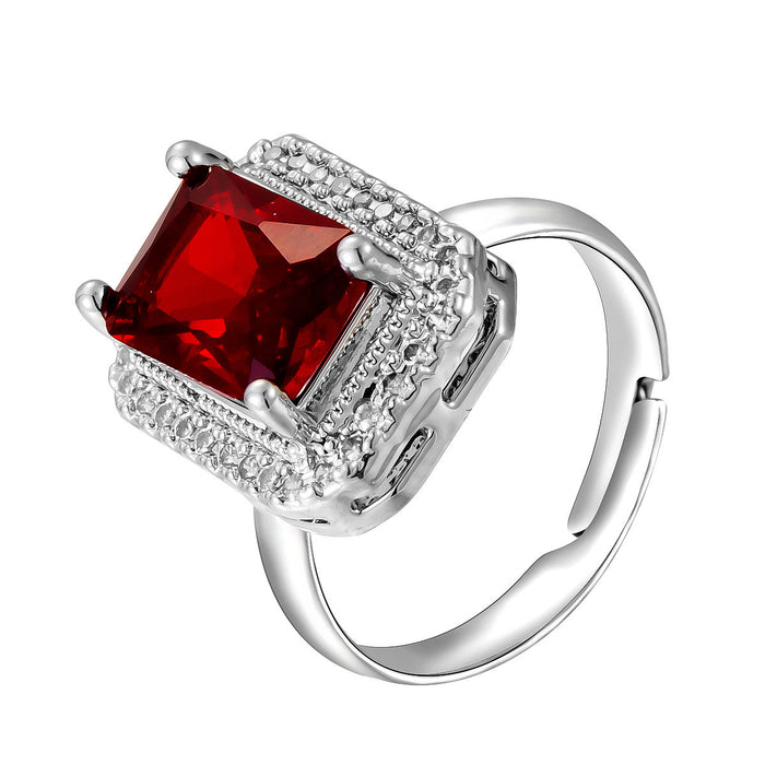 Wholesale emerald and diamond square rings