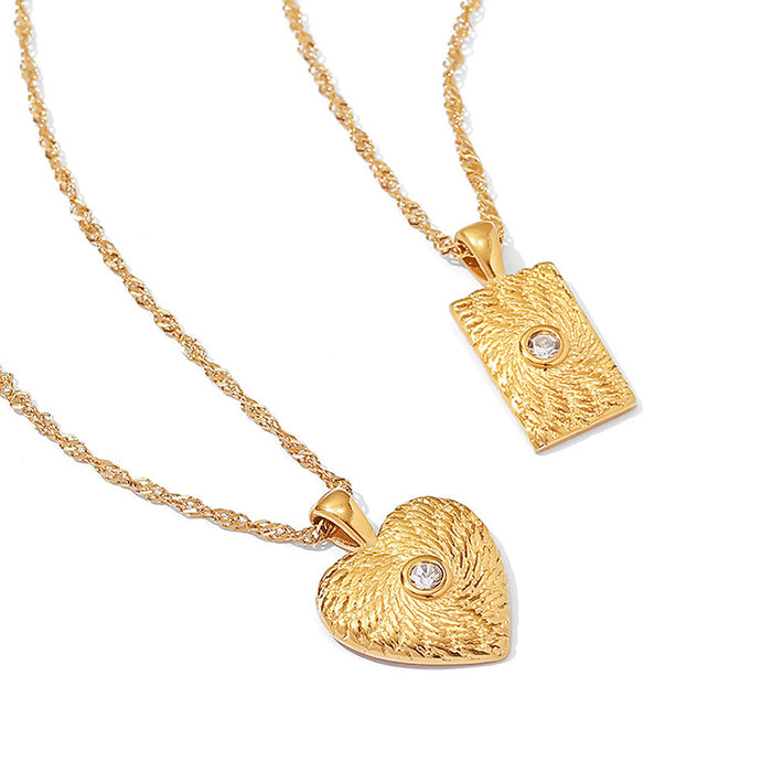 Coin Pendant Necklace with Vintage Minimalist Design - Women's Fashion Sweater Chain