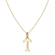 Gold alloy 26 English letter necklace - wallojewerly 