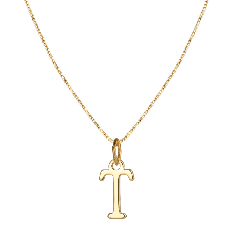 Gold alloy 26 English letter necklace - wallojewerly 