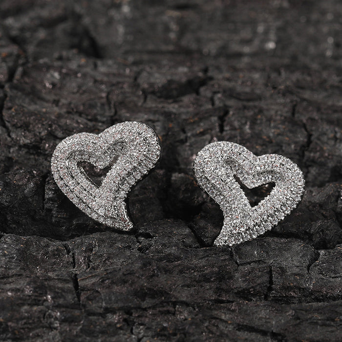 Pendientes vintage con diseño de cruz y flores