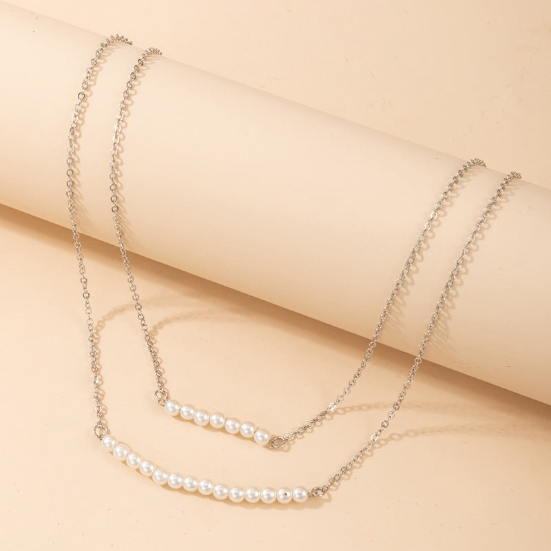 Fashionable Pearl Star Necklace - Korean Style with a Touch of Elegance